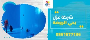 شركة عزل بحي الروضة