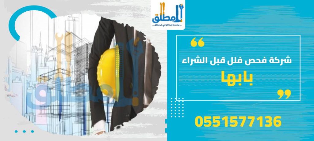 شركة فحص فلل قبل الشراء بابها